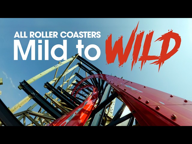 ALL 14 Roller Coasters At Hersheypark Official 2026 POV Compilation (4K)