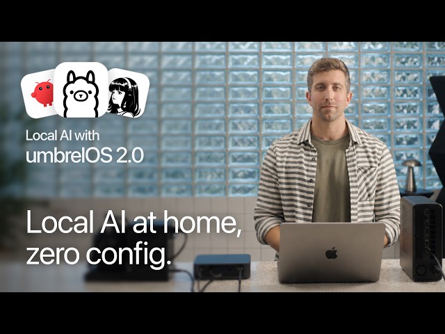 Easiest local AI setup at home on an AI PC, mini PC, or eGPU | umbrelOS 2.0