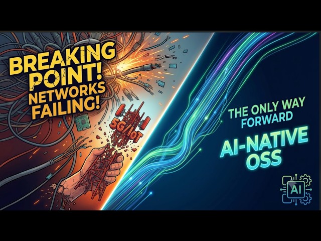 The Breaking Point of Telecom Networks: Why AI-Native OSS Is the Only Way Forward