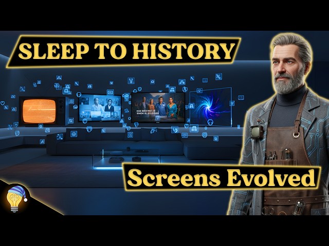 How TV Changed the World | Sleep Story to Fall Asleep To