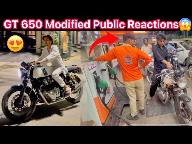 GT 650 Modified Public Reaction Trip Cancelled😂
