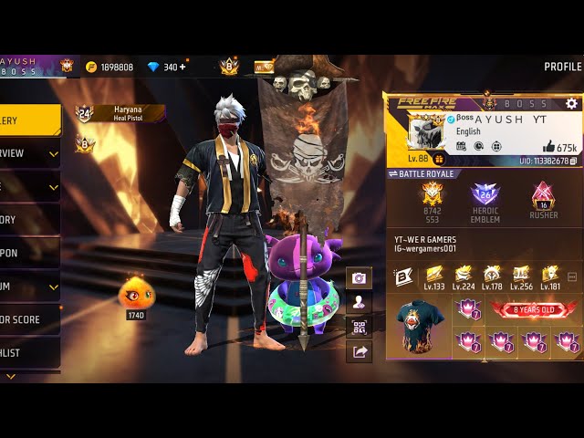 FREE FIRE TOP 1 BOSS GUILD LIVE TEST  🔴 FREE FRIE LIVE #freefire #freefireshorts