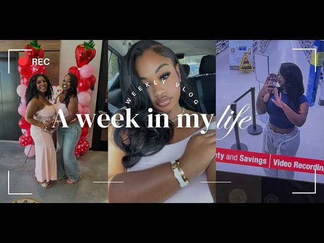 Weekly Vlog❤️ maintenance + kiara baby shower + diy activities etc