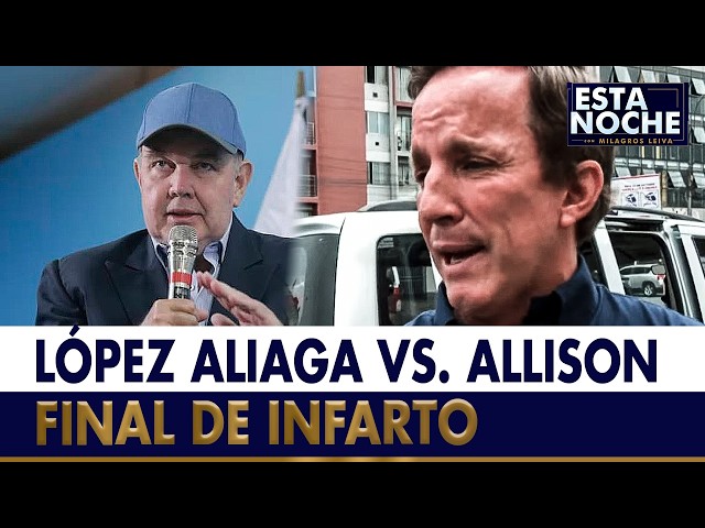 Francis Allison se aferra a las actas y asegura que puede ganar elección