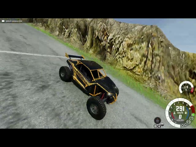 Downhill Offroad Driving In BeamNG.drive