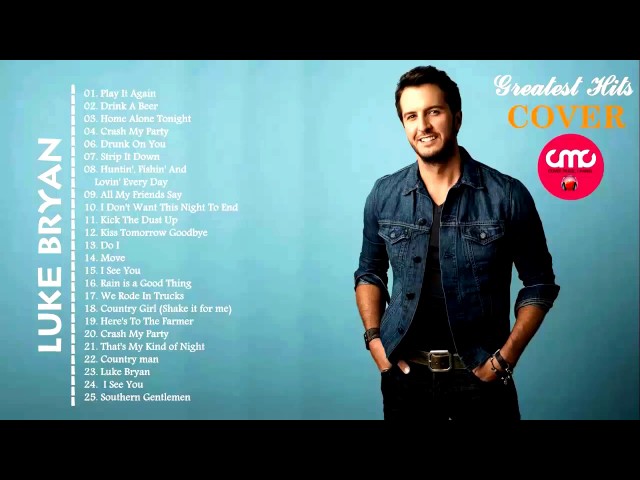Best Of Luke Bryan Songs || Top 25 Luke Bryan Greatest Hits [Cover]