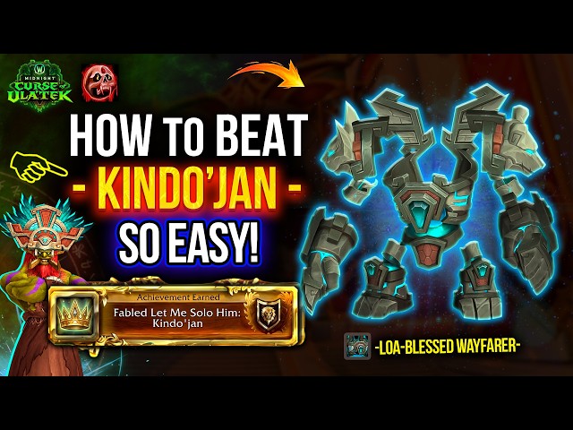 HOW to DEFEAT KINDO'JAN in 3 Minutes BEFORE It's Too LATE! FABLED  LET ME SOLO HIM GUIDE | DK