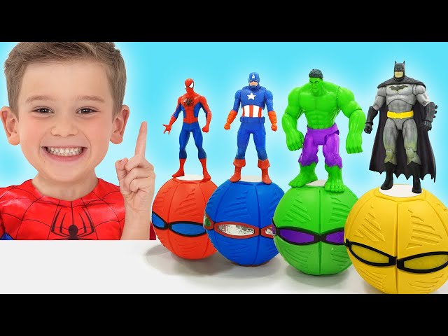 Mike gets SUPERPOWER with Magic Power Balls!