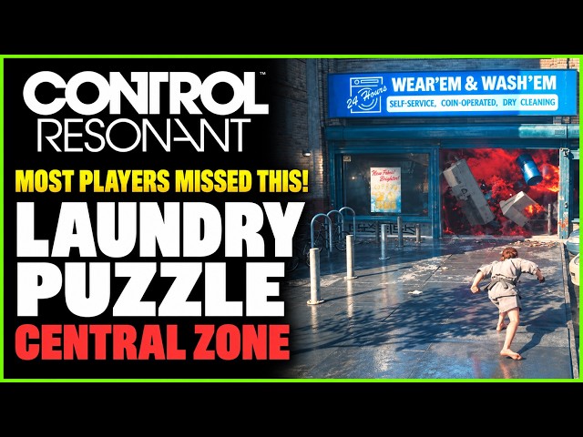 Secret Laundry Puzzle - Central Zone - Control Resonant