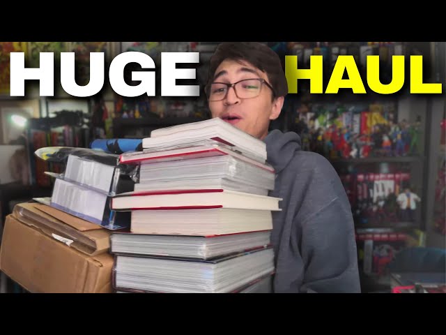 Everything I Bought in September | Huge Comic, Graphic Novel, Action Figure Haul