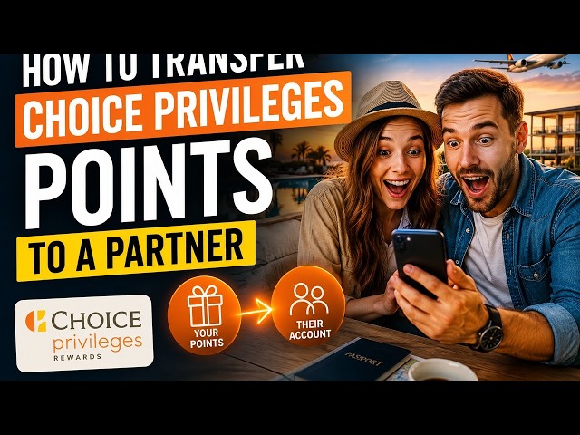 How to transfer Choice Privileges points to a partner