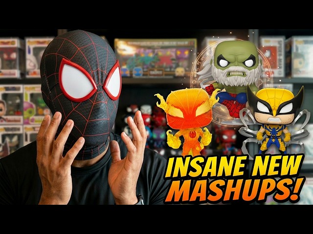 New Spider-Man Funko Pop Mash-Ups Are INSANE