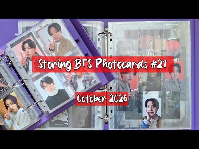revisiting D-Day & Golden, JK merch + more! 💜 BTS binder update | Oct 26