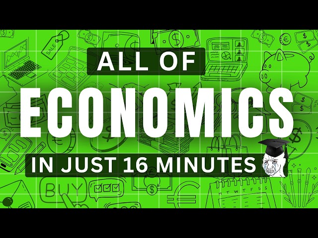 ALL OF ECONOMICS Explained in 20 Minutes