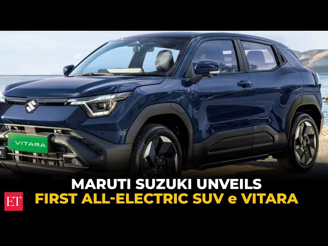 Maruti Suzuki e Vitara launch: Company’s first all-EV SUV unveiled; Check full specs & features