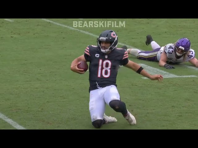Caleb Williams Injures Hamstring Week 2 Bears Vs Vikings