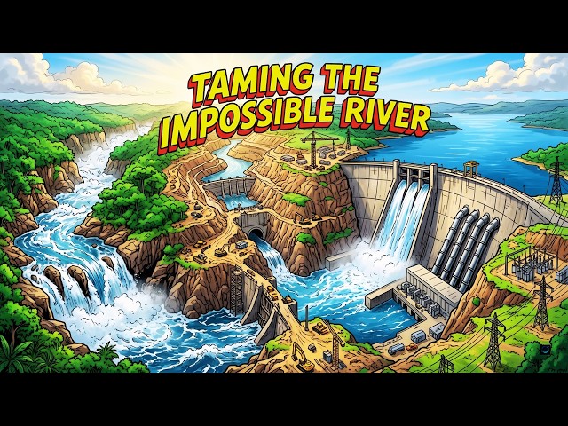 How Engineers Rerouted the World's 7th Largest River to Build Itaipu Dam | #ItaipuDam #ParanaRiver