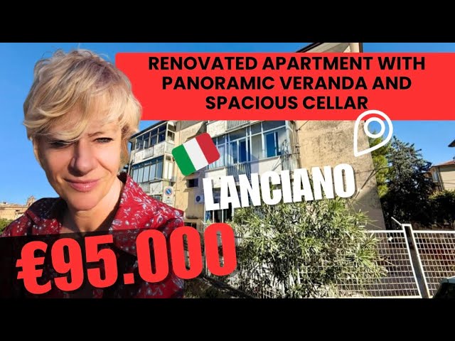 Panoramic Apartment for Sale in Lanciano, Italy 🇮🇹 | €95,000