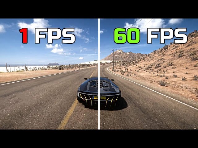 Forza Horizon 5 | 1 FPS vs 10 FPS vs 15 FPS vs 30 FPS vs 45 FPS vs 60 FPS
