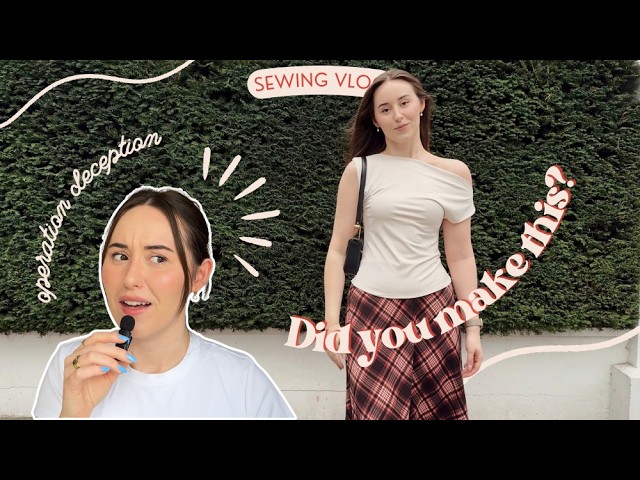 Operation Sewing Deception: Making something that does not look self-made | Thrills and Stitches