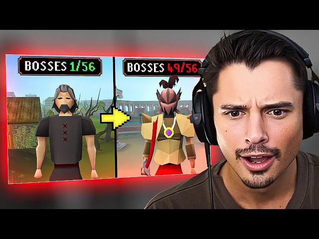 Xaryu Reacts to Killing every Boss in Runescape, using ONLY their loot