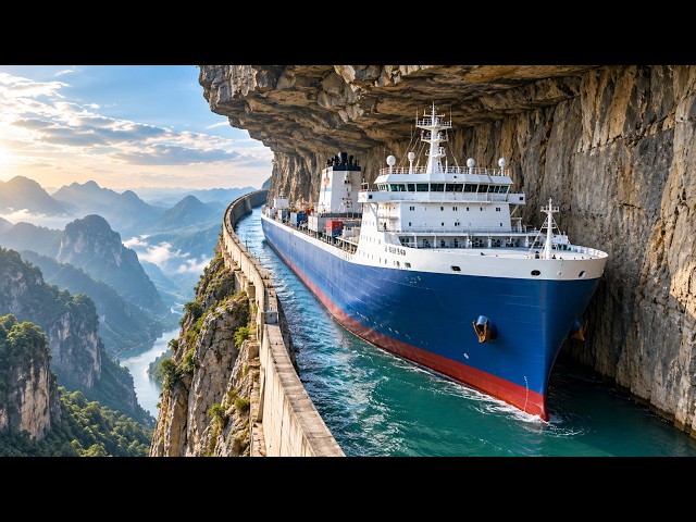 The INSANE Chinese Engineering to Make Sailing Above the Mountains Possible