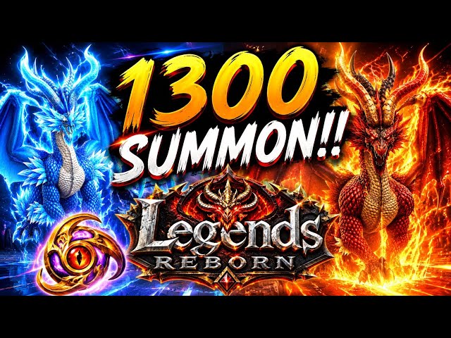 I Did 1,300 SUMMONS in Legends Reborn… THIS Happened! 