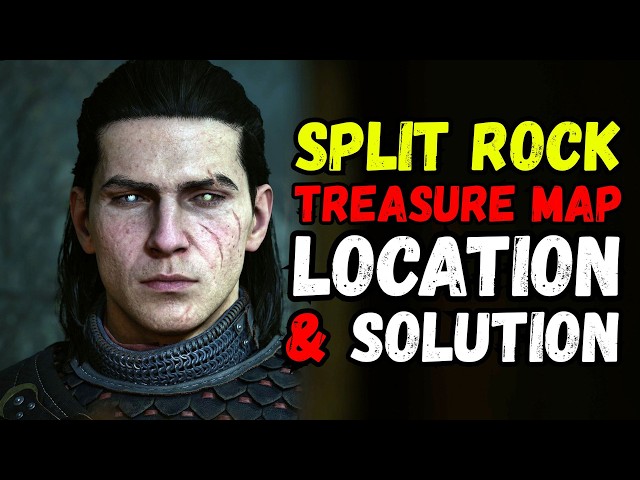 The Blood of Dawnwalker | Split Rock Treasure Map Location & Solution 🗺️🧭 4K 60FPS #dawnwalker