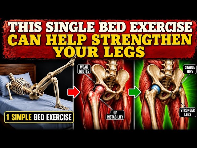 THIS Single Bed Exercise Can Help Strengthen Your Legs Without Walking