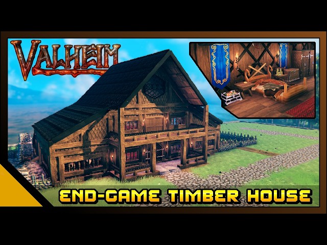 Valheim 1.0: End Game - Timberwood House (Build Guide)