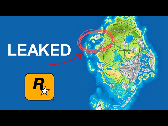 NEW GTA 6 Map ACCIDENTALLY Leaked... By Rockstar?!