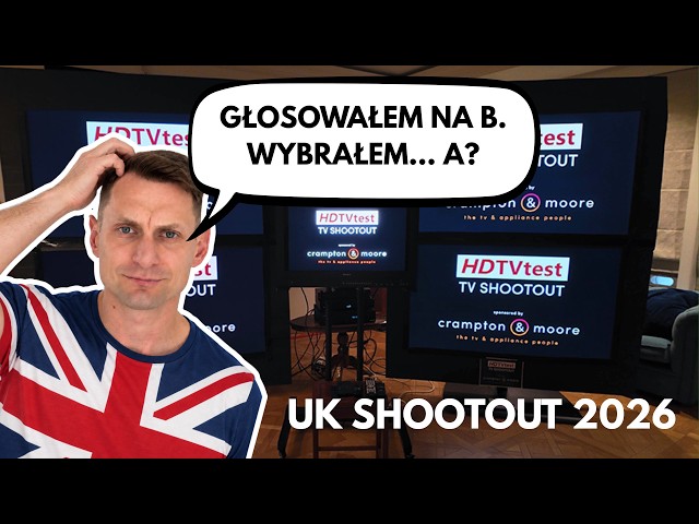 Najlepszy telewizor 2026? Ślepy test OLED kontra RGB Mini-LED! | UK TV Shootout 2026