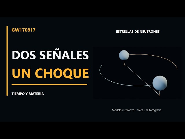 Dos estrellas chocaron. Así lo midió la Tierra | GW170817