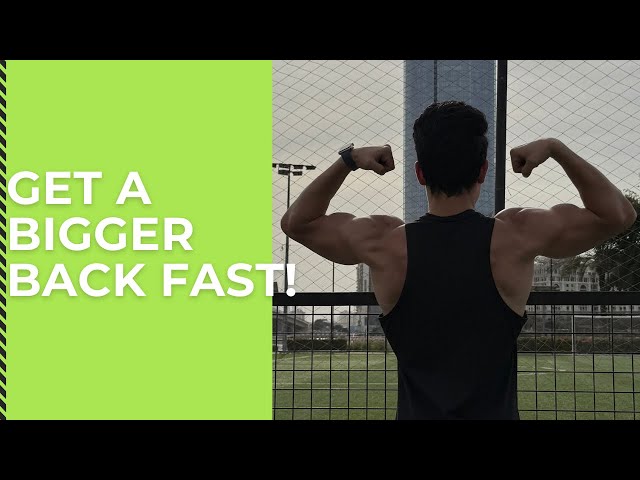Bigger & Stronger Back in No Time! Try This Workout