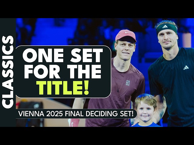 Jannik Sinner vs Alexander Zverev FULL Deciding Set For The Title! | Vienna 2025 Highlights