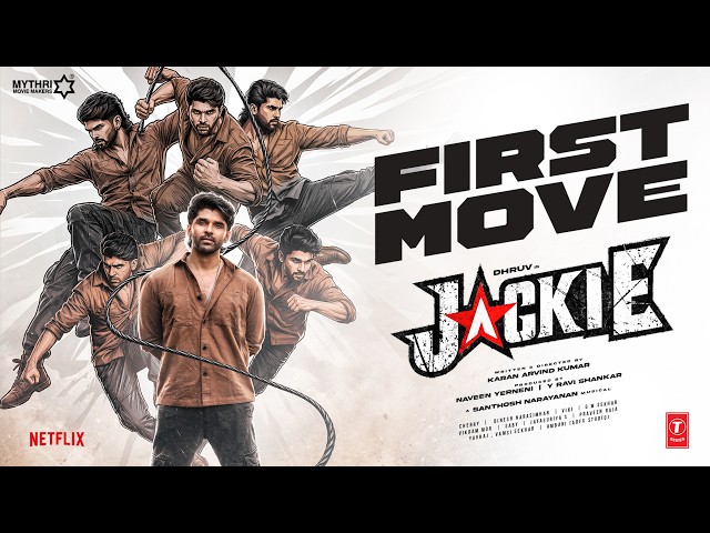 Jackie - First Move | Dhruv | Sai Dheena | Karan Arvind | Santosh Narayanan | Mythri Movie Makers