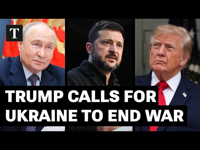 Trump Calls For Ukraine To End War: 'It Is Putin That Needs To End The War' | Dominique Trinquand