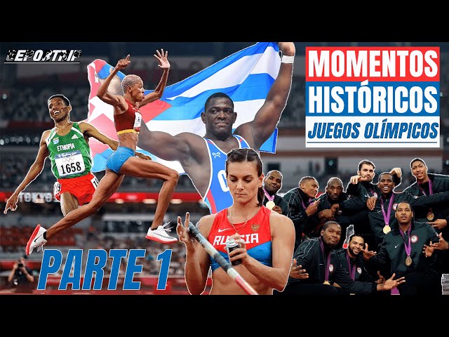 The 10 MOMENTS that changed the HISTORY of the OLYMPIC GAMES pt.1 🥇 The MAGIC of the OLYMPICS🎥