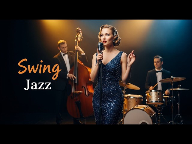 Swing into the 1930s! 🎶 Vintage Jazz Lounge for Chillin' & Focus