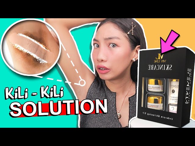 VIYLINE UNDERARM WHITENING KIT SKINCARE by Viy Cortez +  KILI-KILI routine + PAMPAPUTI ng KiLiKiLi