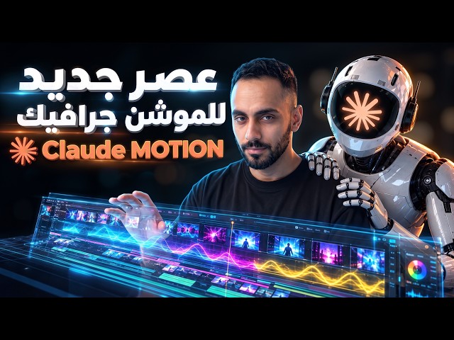 With just one prompt, Claude created a full motion graphics video! Claude MOTION experiment