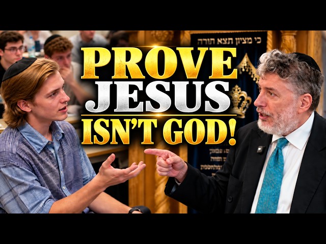 Student Challenges Rabbi Singer: Prove Jesus Can’t Be God