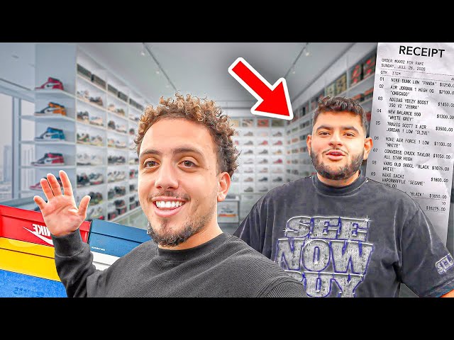 SNEAKER SHOPPING WITH A MILLIONAIRE ON A BUDGET… 