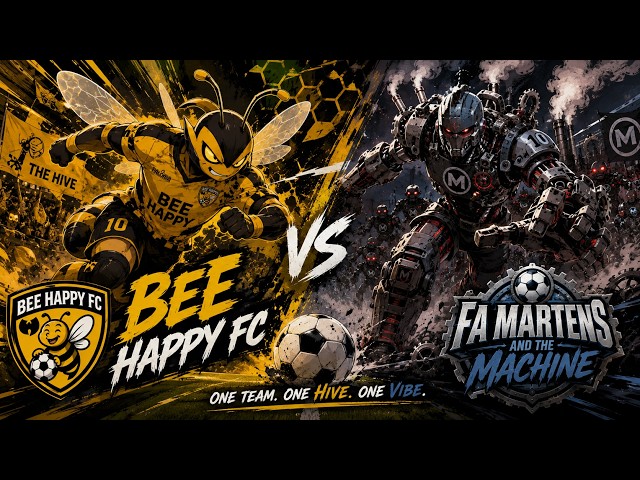 RAW 360 Video - 20260809 Bee Happy FC vs FA Martens and the Machine (Loss 1-2)