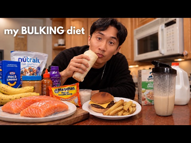 What I ate to bulk up FAST as a skinny guy