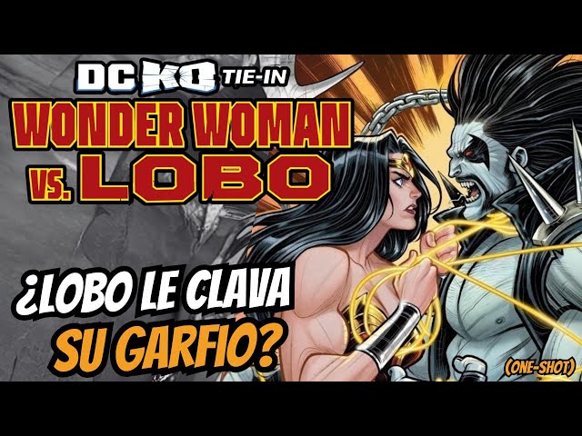 DC K.O. WONDER WOMAN vs. LOBO! // DC K.O.: Wonder Woman vs. Lobo (one-shot) (2025)