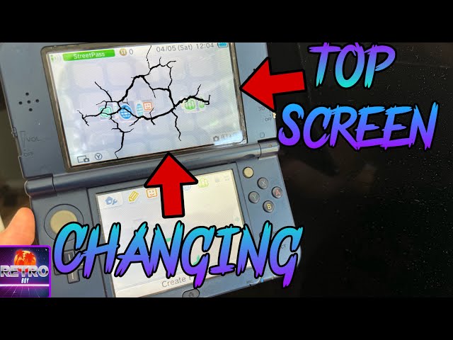 Replacing top screen on NEW 3DS XL!