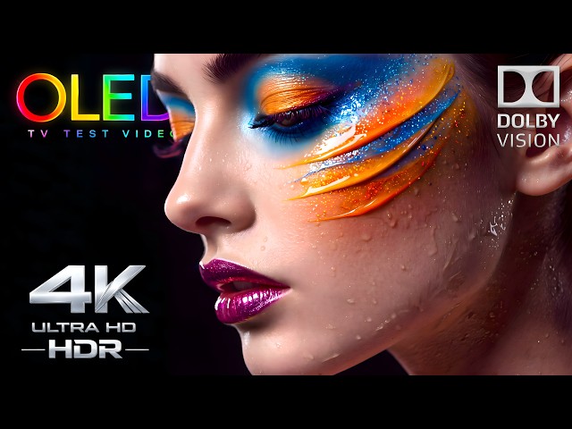 One OLED Test, So Many Shades of Color | 4K HDR 60FPS Dolby Vision Demo (4K Video Ultra HD)