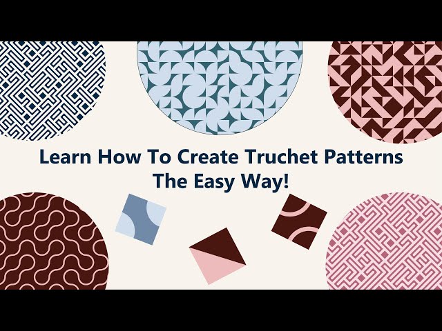 Learn How To Create Truchet Patterns The Easy Way!