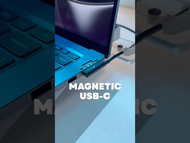 Magnetic USB-C on the Surface Laptop Ultra is AWESOME
